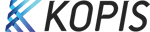 Kopis_Logo- No Tagline- Dark Horizontal